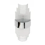 Бра стеклянное (хром) 92EL-YG59021S-2W от ImperiumLoft