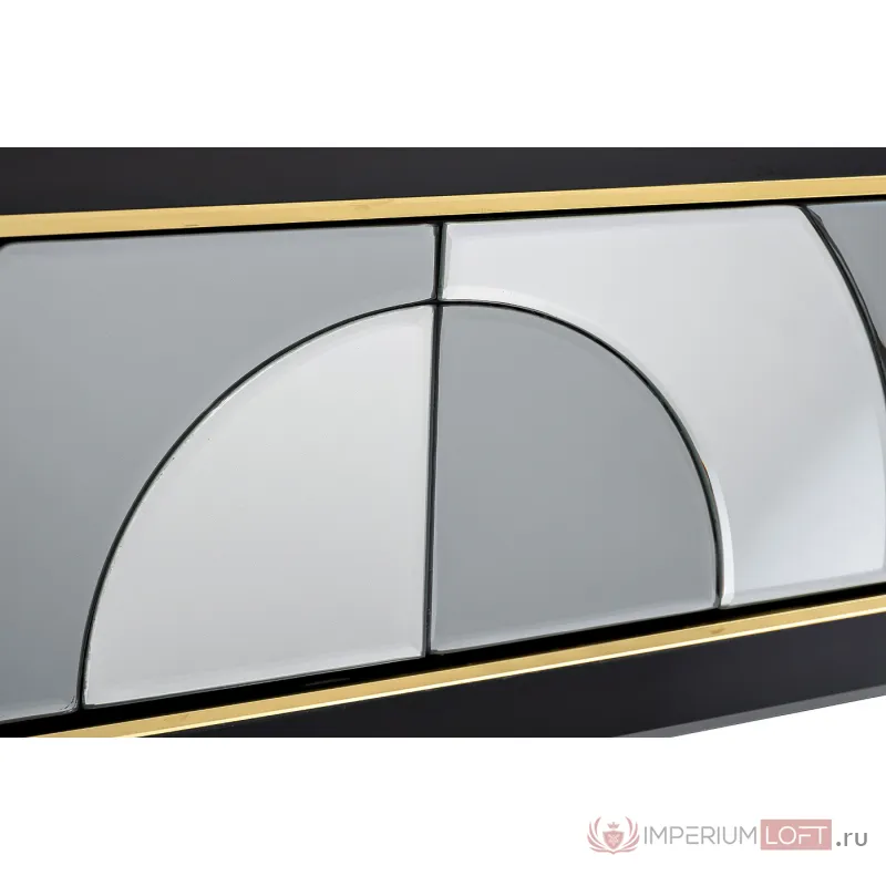 KFG122 Консоль 2 ящика зеркало двухцветное 120*42*75см от ImperiumLoft