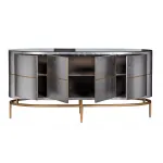 ART-2705-S Комод Futuro серебристый 183*51*91см от ImperiumLoft