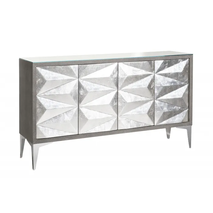 ART-2927-S Комод с рельефным фасадом,отделка под ската 163*41*90 от ImperiumLoft