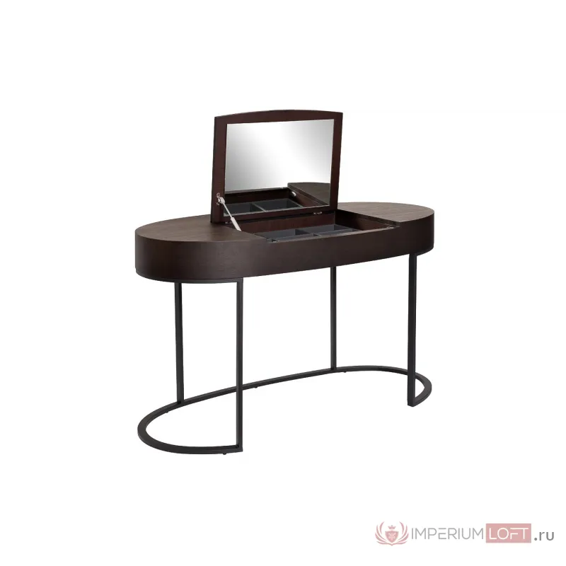 77IP-D20730 Стол туалетный с зеркалом 130*60*75см от ImperiumLoft