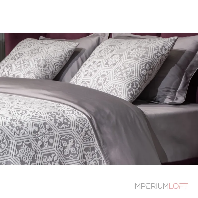 Покрывало 'Ажур' 240х260см серое от ImperiumLoft Покрывало 'Ажур' 240х260см серое от ImperiumLoft