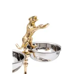 Подставка для закусок двухуровневая Garda Decor Леопард 95IM-16534