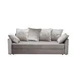 Диван Garda Decor MORES(K)-Velv SBEG+Velv ECRU+Umbr SBEG