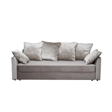 Диван Garda Decor MORES(K)-Velv SBEG+Velv ECRU+Umbr SBEG