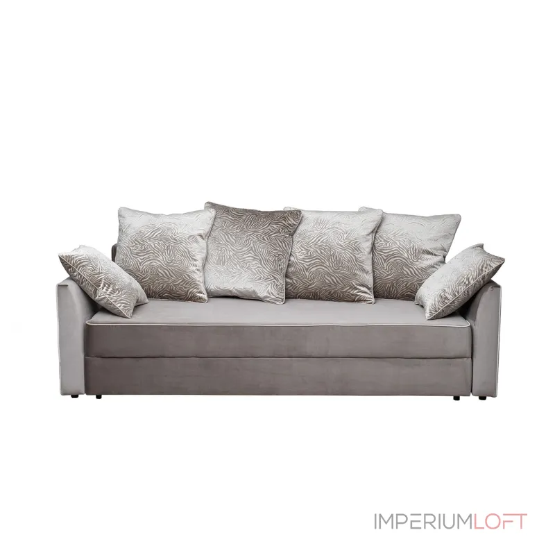Диван Garda Decor MORES(K)-Velv SBEG+Velv ECRU+Umbr SBEG