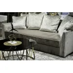 Диван Garda Decor MORES(K)-Velv SBEG+Velv ECRU+Umbr SBEG