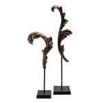 Статуэтка "лист винтаж" Garda Decor 71PN-03209