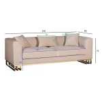 Диван Garda Decor Lucerne 102AN-20493