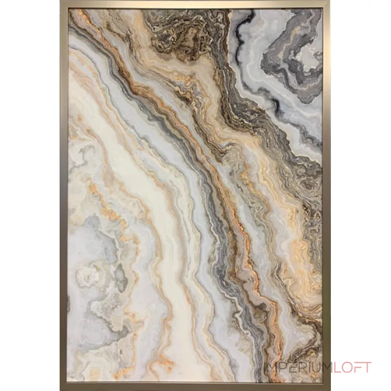 Постер "Серый мрамор-2" GardaDecor 89VOR-MARBLE4