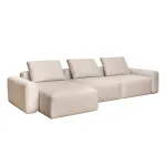 Трехместный раскладной диван GardaDecor Турин Koza3805-BEG