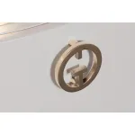 Тумбочка Garda Decor Luciano 77IP-GD010-TUMB