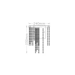 Бра Каскад GardaDecor Cascada 62GDM-80232