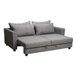 Диван Garda Decor MARCO 2K-СЕРЫЙ-Flona SER+Buta SER+Colton032-SER