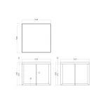 Журнальный стол GardaDecor KFG095