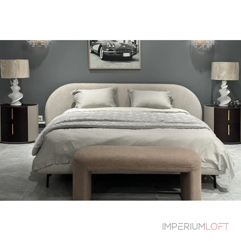 Кровать Garda Decor Sicilia Sicilia-160-Orso BEG