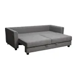 Диван Garda Decor MARCO 2K-СЕРЫЙ-Flona SER+Buta SER+Colton032-SER