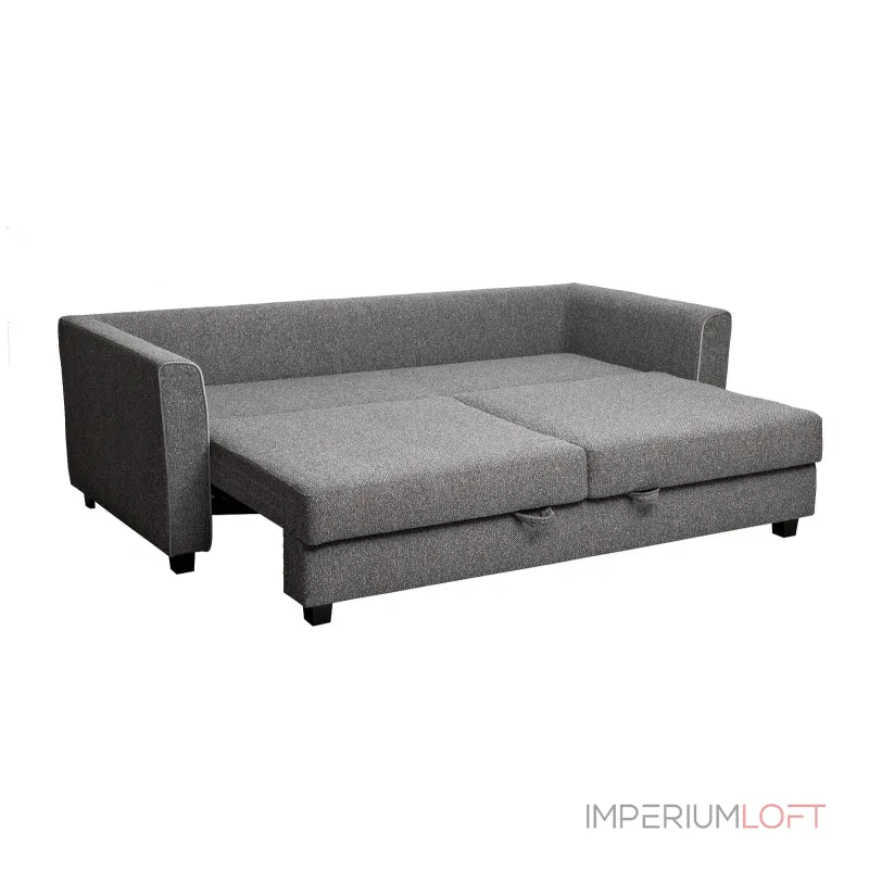 Диван Garda Decor MARCO 2K-СЕРЫЙ-Flona SER+Buta SER+Colton032-SER