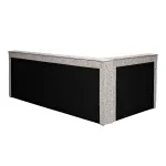 Кровать Garda Decor Runa-80М-Seppia Ser
