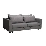 Диван Garda Decor MARCO 2K-СЕРЫЙ-Flona SER+Buta SER+Colton032-SER