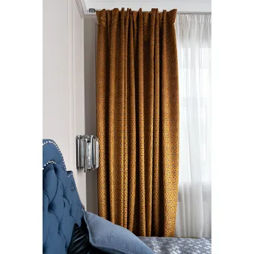 Портьера Garda Decor 121GD-LATTICE-PORT ORANG