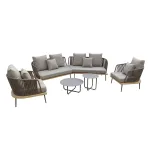 Уличный диван Garda Decor Bayley 129KN-03042