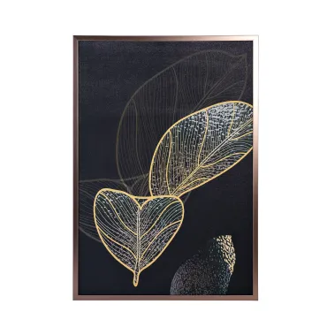 Холст "Золотые листья-2" GardaDecor 89VOR-GOLDEN LEAVES-2