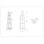 Стеллаж Garda Decor 47ED-00501