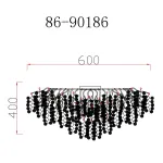 Потолочная люстра Тенера GardaDecor Tenera 86-90186