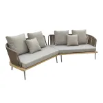 Уличный диван Garda Decor Bayley 129KN-03042