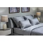 Простыня сатин пудреная роза 270*280 Garda Decor 130HB-BSH270280-PROS ROS
