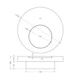 Журнальный стол GardaDecor KFG204
