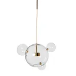 Подвесной светильник "Стеклянные шары" GardaDecor 92EL-YG20074A-8W