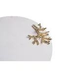 Поднос мраморный с золотым декором Garda Decor 55RD6272