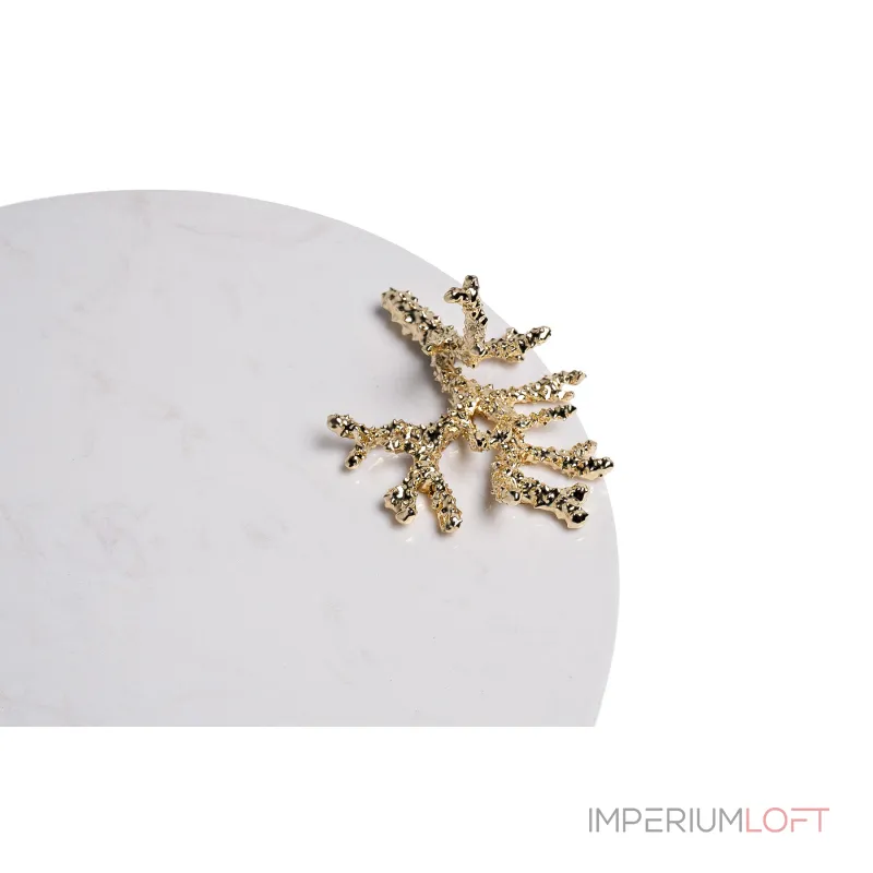 Поднос мраморный с золотым декором Garda Decor 55RD6272 Поднос мраморный с золотым декором Garda Decor 55RD6272