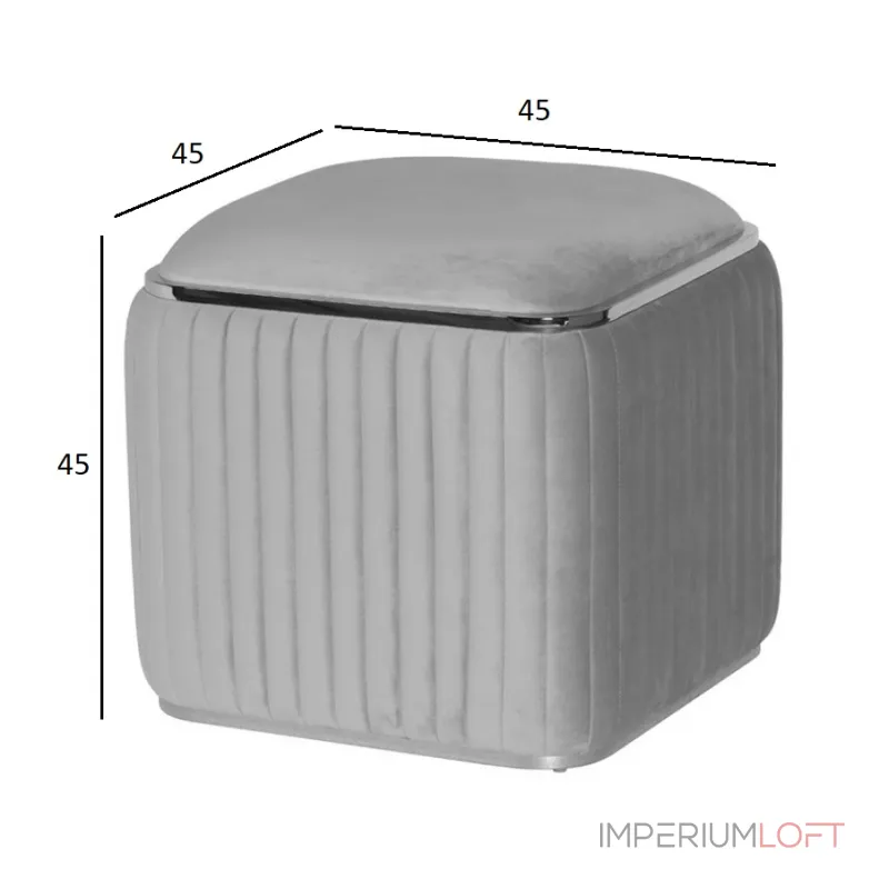 Пуф Гларус GardaDecor Glarus 102AN-PUF-1300-SER