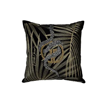Подушка с бисером, стеклярусом и вышивкой "тропики " Garda Decor 70SW-38056 Подушка с бисером, стеклярусом и вышивкой "тропики " Garda Decor 70SW-38056