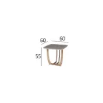 Журнальный стол "Космос" GardaDecor Space 58DB-ET14803