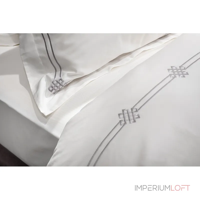 Комплект постельного белья с вышивкой арктик Garda Decor Арктик 175SMR-17503