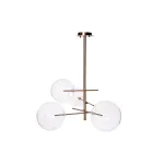 Люстра на штанге "Шары" GardaDecor 20MD2321-4GOLD