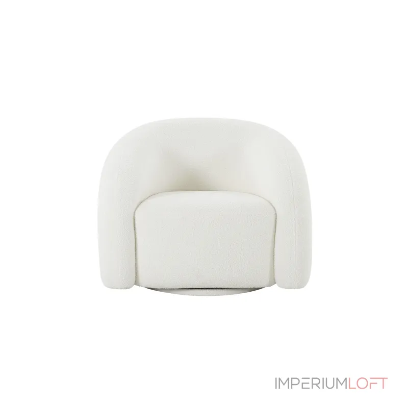 Поворотное кресло GardaDecor DY-KRES-117 BEL Поворотное кресло GardaDecor DY-KRES-117 BEL
