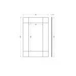 Зеркало GardaDecor KFG047