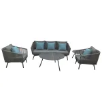 Кофейный уличный стол "ОБЪЯТИЕ" GardaDecor EMBRACE 129KN-01450