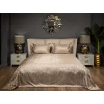 Покрывало бежевое Garda Decor 121GD-H110/220-POKR ED