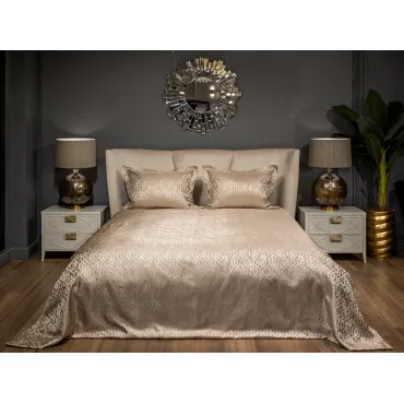 Покрывало бежевое Garda Decor 121GD-H110/220-POKR ED