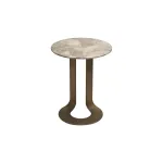 Журнальный стол GardaDecor 58DB-25052 с мраморной столешницей