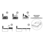 Комплект мебели №6 диван Манчестер GardaDecor Manchester 4001