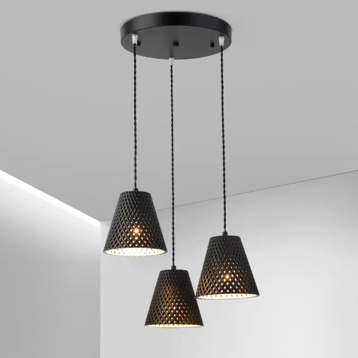 Подвесной светильник HASSA D60 Grey от ImperiumLoft