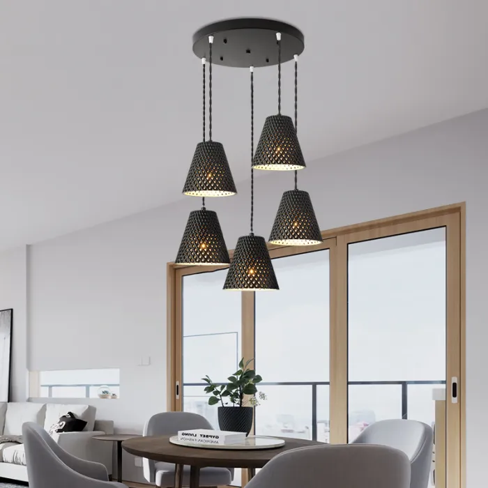 Подвесной светильник HASSA D60 Grey от ImperiumLoft