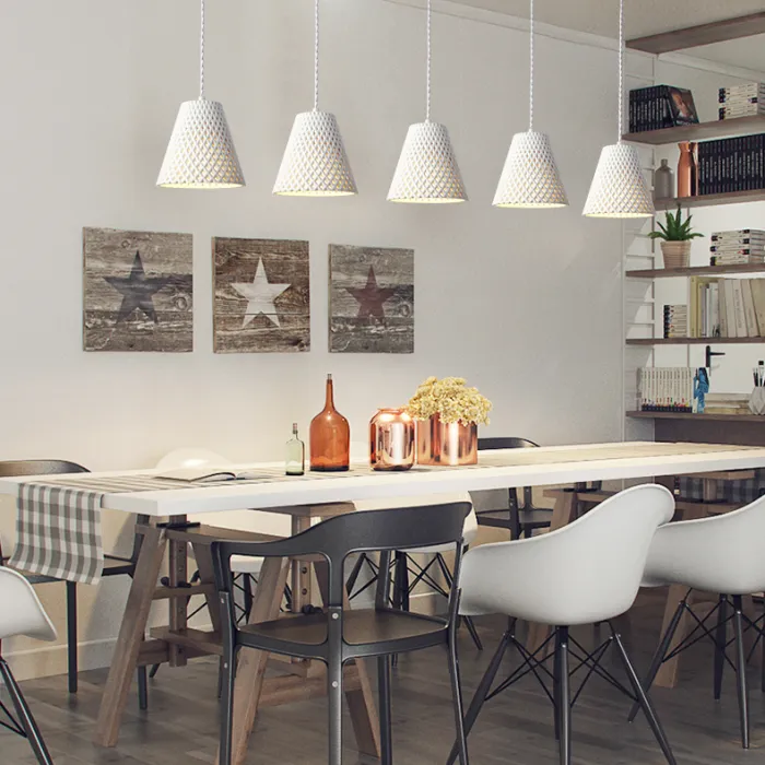Подвесной светильник HASSA D60 Grey от ImperiumLoft